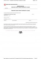 Certificazione UL508A e CSA C22.2 - TF ELETTRA